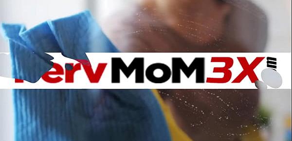  PervMoM3X - Stepmom Tucker Stevens then resorted to stealing her stepsons condoms out of the trash and funneling his jizz into her pussy.